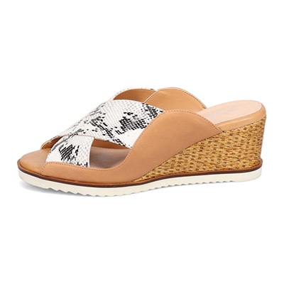 モデロ MODELLO ナチュラルミュールサンダル  DML1912 WHITE 23.0