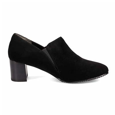 【撥水仕様】モデロ MODELLO 美脚ブーティ　DML1933 BLACK-SILKY 23.0