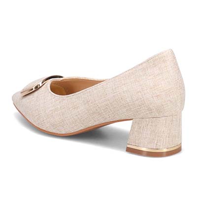 モデロ MODELLO 「リカバリーインソール」搭載で指圧効果により血行を115％促進。Recoveryポインテッドパンプス　DML5505R L-GREEN-TX 23.0