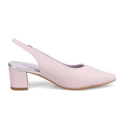 モデロ MODELLO 「リカバリーインソール」搭載で指圧効果により血行を115％促進。Recoveryポインテッドバックベルト　DML5506R LAVENDER 23.0