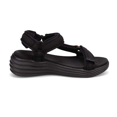 モデロ MODELLO 軽量ウェッジスポーツサンダル　DML6059X BLACK 23.0