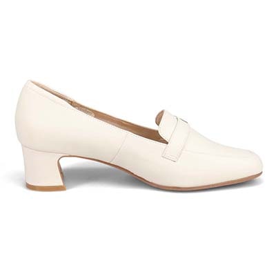 【撥水仕様】モデロ MODELLO ベルテッドローファーパンプス　DML8802 L-BEIGE 23.0