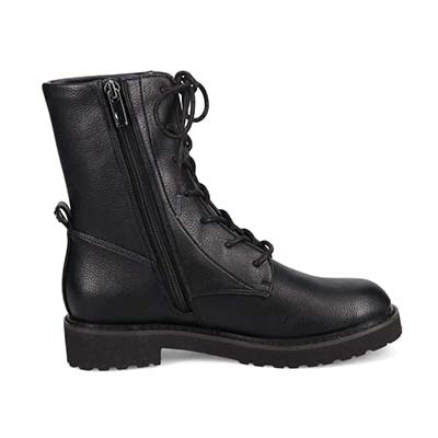 【撥水仕様】モデロ MODELLO 3.5cmヒール カジュアルレースアップショートブーツ  DML8821 D-BROWN 23.0