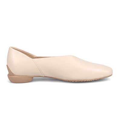 モデロ MODELLO 「リカバリーインソール」搭載で指圧効果により血行を115％促進。Recoveryスクエアパンプス　DML8827R IVORY 23.0