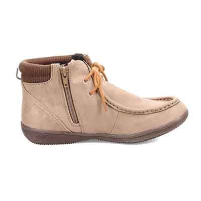 【撥水仕様】エル スポーツ ELLE SPORT グリップソールで安心♪撥水カジュアルショートブーツ ESP12525V PINK-MULTI 23.0