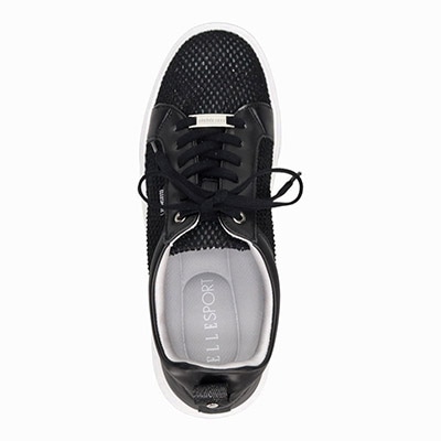 エル スポーツ ELLESPORT インヒールスニーカー　ESP12566V3 BLACK 23.0