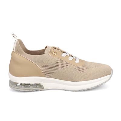 エル スポーツ ELLESPORT ニットスニーカー　ESP12593 BEIGE-M 23