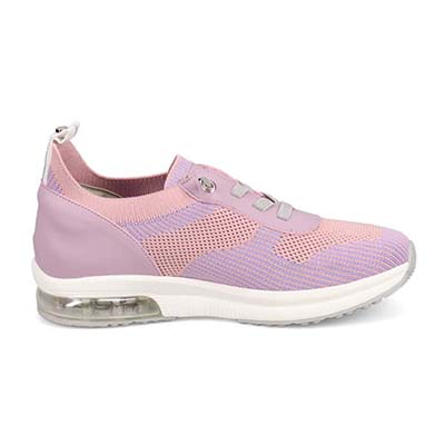 エル スポーツ ELLESPORT ニットスニーカー　ESP12593 LAVENDER 23