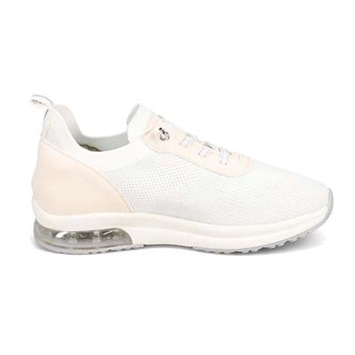 エル スポーツ ELLESPORT ニットスニーカー　ESP12593 WHITE 23