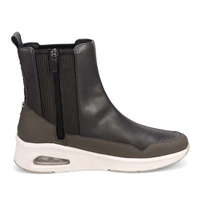 【4cm4時間防水設計】エル スポーツ ELLESPORT エアソールサイドゴアブーツ　ESP12600 D-GRAY 23.0