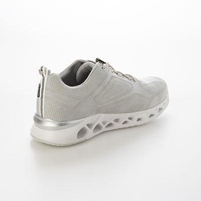 エル スポーツ ELLESPORT キャビティソールエンボススニーカー　ESP12601 GRAY 23.0