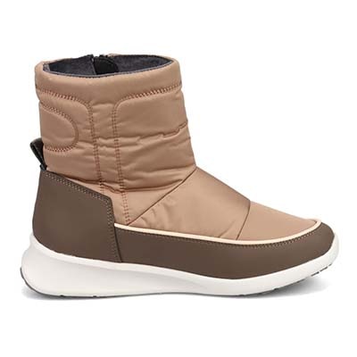 【3.5cm4時間防水設計】エル スポーツ ELLESPORT スッキリとしたラストが特徴 ナイロンブーツ　ESP12603 OAK 23.0