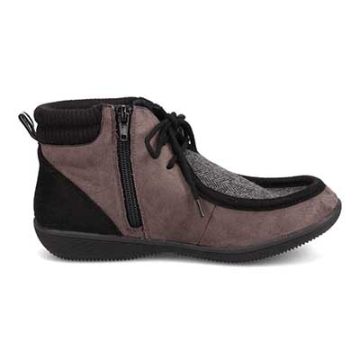 エル スポーツ ELLESPORT レースアップカジュアルブーツ　ESP14503 GRAY/C 23.0