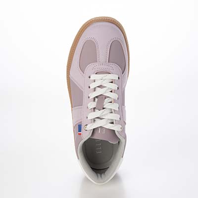 エル スポーツ ELLESPORT ジャーマントレーナースニーカー　ESP14508 LAVENDER 23.0