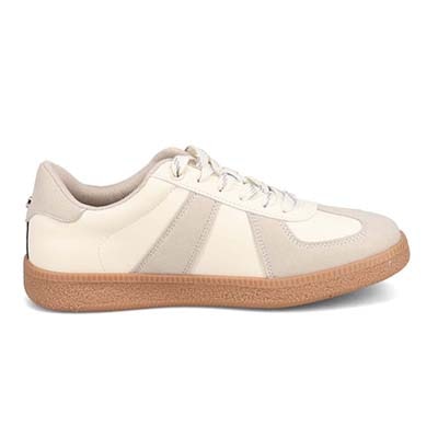 エル スポーツ ELLESPORT ジャーマントレーナースニーカー　ESP14508 WHITE 23.0