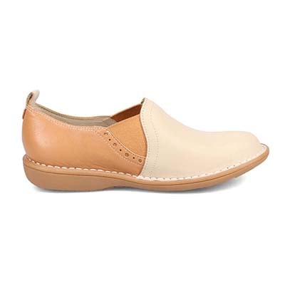 シティゴルフ Ｃｉｔｙ　Ｇｏｌｆ ゆったり足入れアウトステッチ製法のカジュアルシューズ　GFL20116 CAMEL/C 23.0