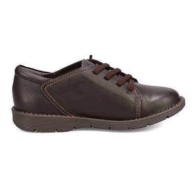 シティ ゴルフ City Golf  ゆったり足入れ アウトステッチ製法 レースアップカジュアルシューズ　GFL20126 D-BROWN 23.0