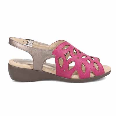 シティ ゴルフ City Golf  抜け感の甲デザインがきれいなサンダル　GFL20134 PURPLE M　(23.0～23.5)