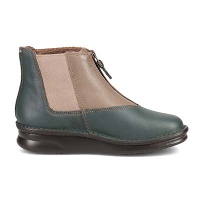 シティ ゴルフ City Golf  アウトステッチ製法 カジュアルショートブーツ　GFL20140 NAVY 23.0