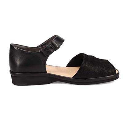 シティ ゴルフ City Golf  プラット製法のソフトカジュアルサンダル　GFL20146 BLACK M　(23.0～23.5)