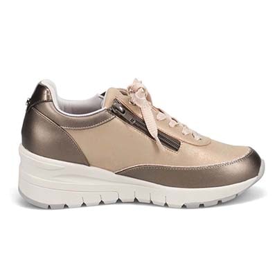 ゴルフトラベラー 晴雨兼用 コンフォートスニーカー プレミアムⅡ　GFL2103V GOLD 23.0