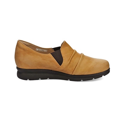 シティ ゴルフ City Golf ゆったりとした履き心地で大変好評なスリップオンカジュアルシューズ GFL5261 CAMEL 23.0
