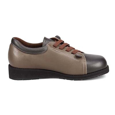 【防滑ソール】シティ ゴルフ City Golf  幅広５Eラストのレースアップカジュアルシューズ　GFL5301H GRAY/C 23.0