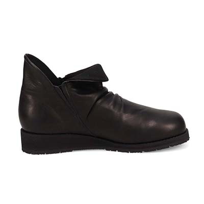 シティ ゴルフ City Golf  幅広５Eラストのカジュアルショートブーツ 防滑ソール GFL5305H BLACK 23.0