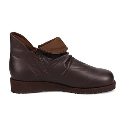 シティ ゴルフ City Golf  幅広５Eラストのカジュアルショートブーツ 防滑ソール GFL5305H D-BROWN 23.0