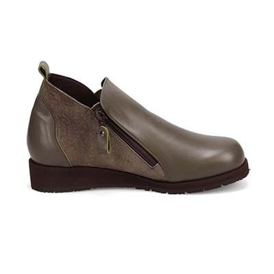 シティ ゴルフ City Golf  幅広５Eラストのカジュアルブーツ 防滑ソール　GFL5308H D-KHAKI/C 23.0