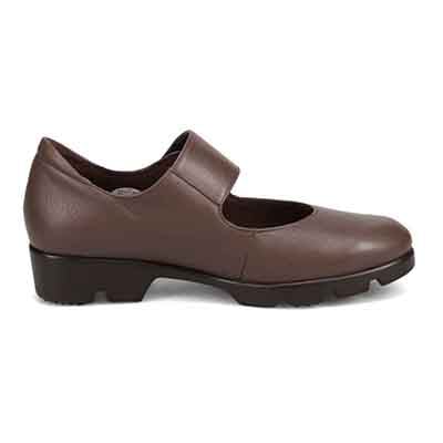 HIROKO KOSHINO 軽やかな履き心地♪甲ベルト付き カジュアルパンプス  HKL3614 D-OAK/D-OAK 23.0