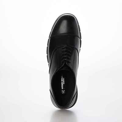 HIROKO KOSHINO HOMME  メンズ 内羽根ストレートチップドレスシューズ　HR5012 BLACK 25.0