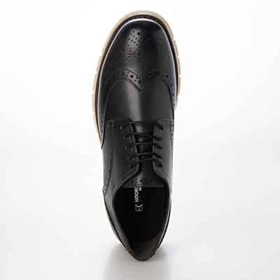 HIROKO KOSHINO HOMME  メンズ 外羽根ウイングチップドレスシューズ　HR5013 BROWN 25.0