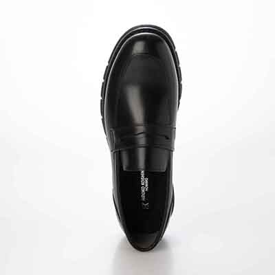 HIROKO KOSHINO HOMME  メンズ スリッポンドレスシューズ　HR5014 BLACK 25.0