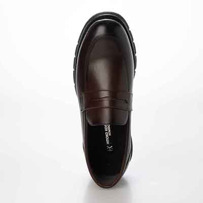 HIROKO KOSHINO HOMME  メンズ スリッポンドレスシューズ　HR5014 D-BROWN 25.0