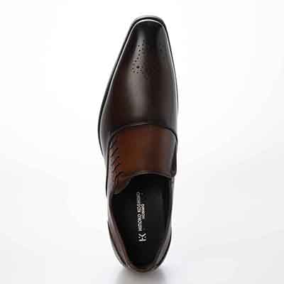 HIROKO KOSHINO HOMME  メンズ サイドレースドレスシューズ　HR5017 BLACK 25.0