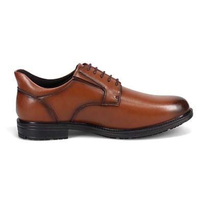 HIROKO KOSHINO HOMME  メンズ　外羽根プレーントゥビジネスシューズ　HR7302 BROWN 25.0
