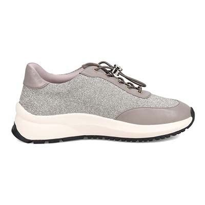 HIROKO KOSHINO FEMME グリッターとラインストーンで華やかなスニーカー　HRL5003 L-PINK 23.0