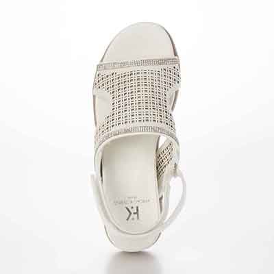 HIROKO KOSHINO FEMME ウェッジサンダル　HRL5010 IVORY M　(23.0～23.5)