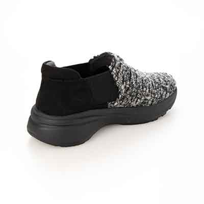 HIROKO KOSHINO FEMME シンプルなサイドゴアブーティ HRL5012 BLACK/C 23.0