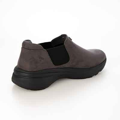 HIROKO KOSHINO FEMME シンプルなサイドゴアブーティ HRL5012 GRAY-SILKY 23.0