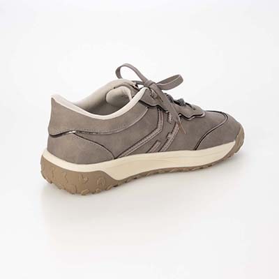 HIROKO KOSHINO FEMME 毎日のお出かけに映える大人スニーカー HRL7003 GRAY 23.0