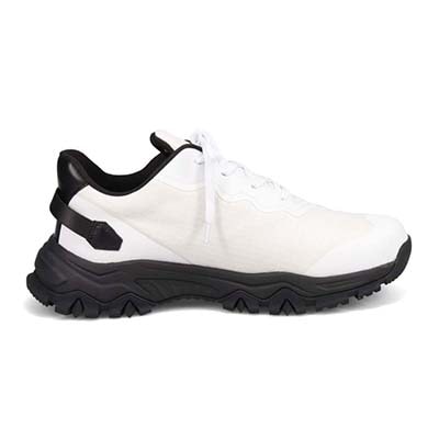 ランバンオンブルー LANVIN en Bleu 「リカバリーインソール」搭載で指圧効果により血行を115％促進。トレイルランニングスニーカー　LB1006XR WHITE 25.0