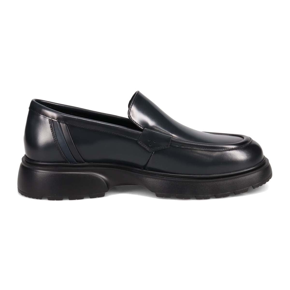 ランバンオンブルー LANVIN en Bleu 「リカバリーインソール」搭載で指圧効果により血行を115％促進。ユーチップスリッポンドレスカジュアルシューズ　LB3002XR D-GRAY 25.0