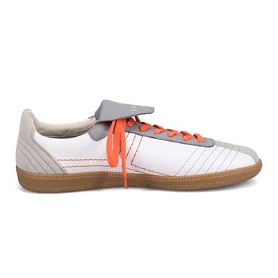 ランバンオンブルー LANVIN en Bleu 「リカバリーインソール」搭載で指圧効果により血行を115％促進。レースアップカジュアルスニーカー　LB5241XR L-GRAY/WHITE 25.0