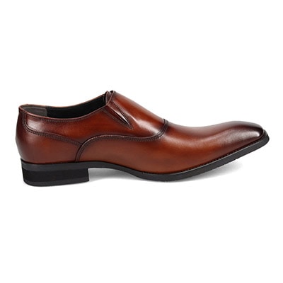 ルーテシア LUTECIA  ロングノーズ  モンクストラップ・ビジネスシューズ  LU7809 BLACK/WINE 25.0