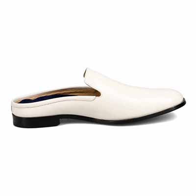 マドラス madras 特許 リカバリーメタインソール搭載シューズ  ハイエンドなレザーサボサンダル　M517MT WHITE M（25.0～25.5cm）