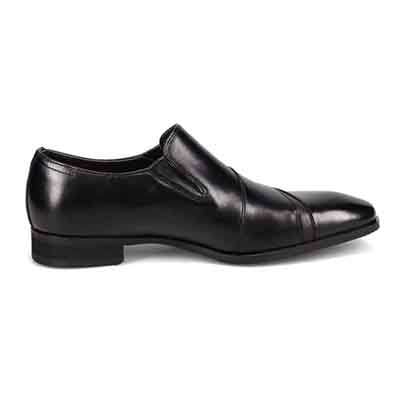 【GORE-TEX】マドラス madras 特許 Recovery meta insole搭載シューズ　ゴアテックス スリッポンドレスシューズ　M717MT BLACK/BLACK 25.0
