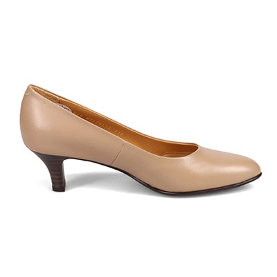 【強撥水仕様】マドラス madras　フィッティングに定評有りマドラスファクトリー製ハンドメイド  スタックヒールパンプス MAL0017A BLACK 23.0