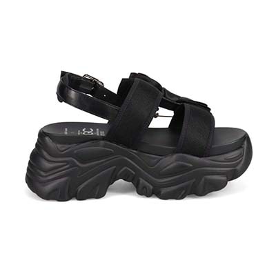 最旬トレンドで目立っちゃおう！マドラス madras TGC in あいち・なごや 2026 出演モデル着用シューズ　カジュアル厚底サンダル　MAL7584TGC BLACK 37（23.0cm～23.5cm）